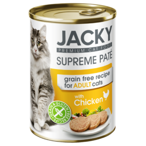 Jacky pate de pui 400g, conservă pentru pisici – nou