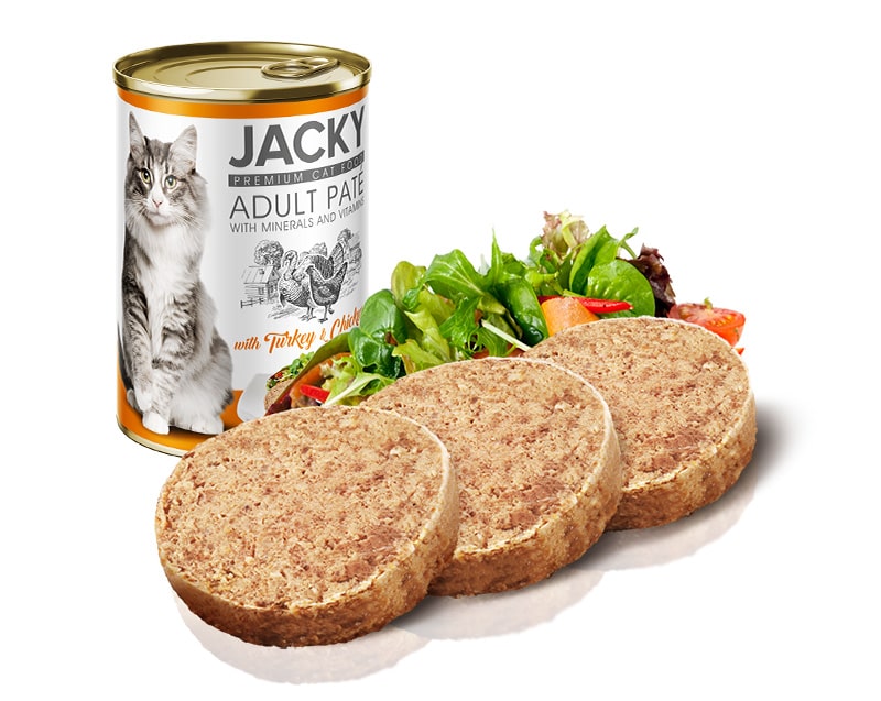 Jacky Premium csirkével és pulykával