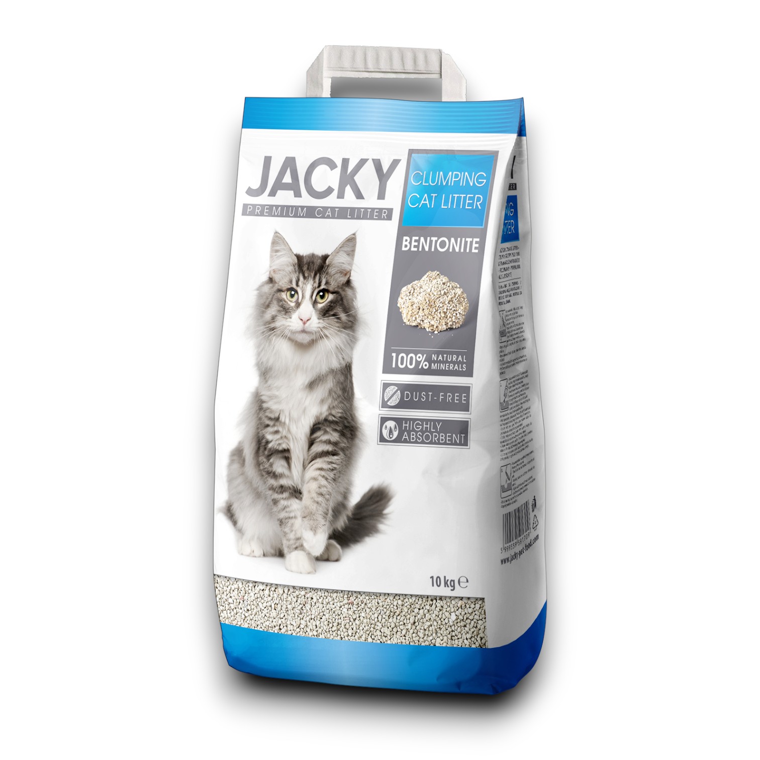 Jacky Premium Bentonit macskaalom, 10 kg