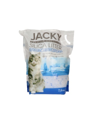 Jacky Premium Silica macskaalom, 7.6 l